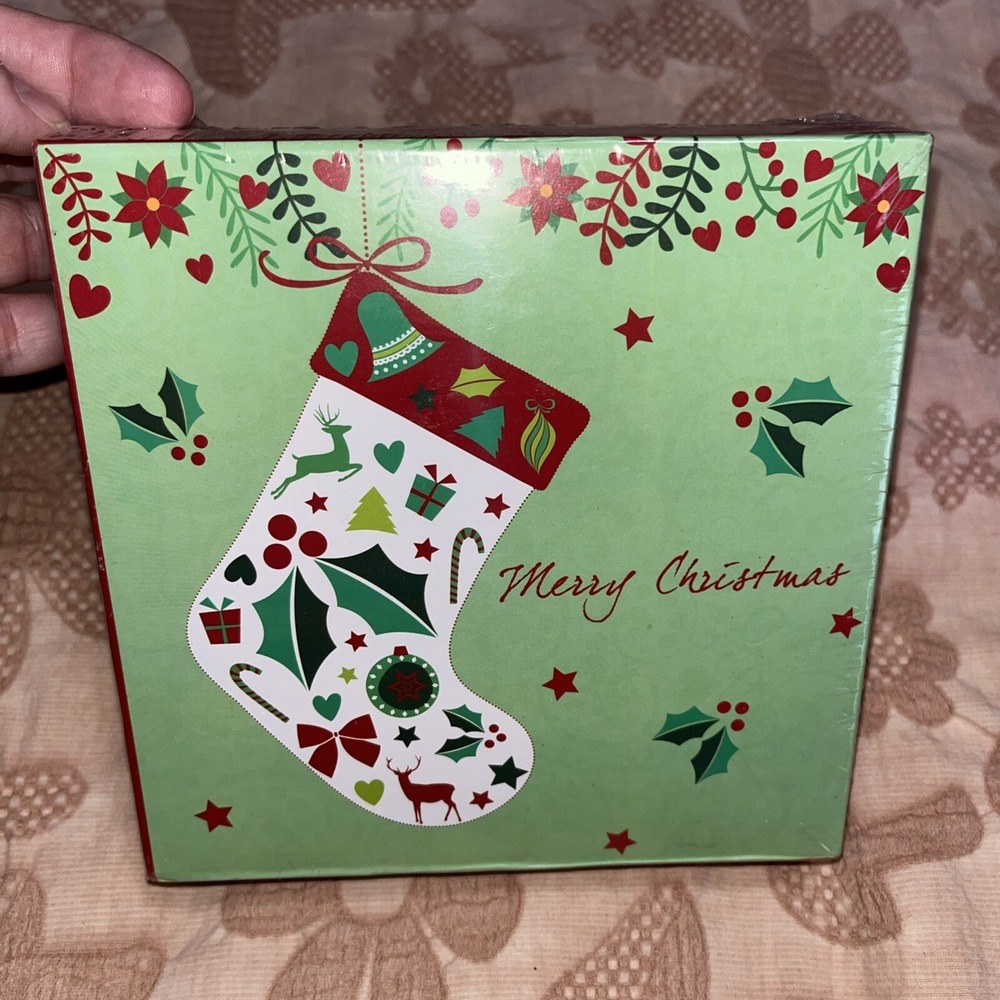 Christmas Cards Boxed SunniS Luxury with Envelopes , Pretty -24 Cards